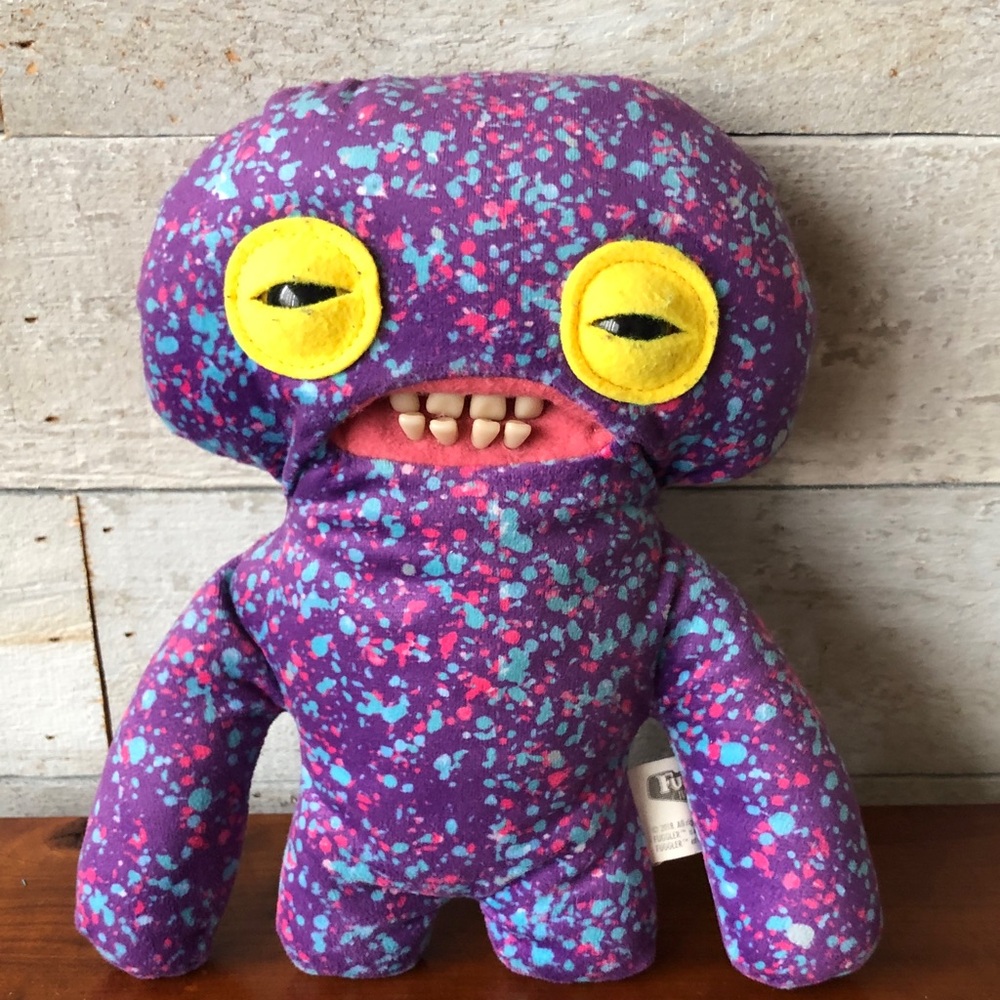 Mottled purple and pink Fuggler